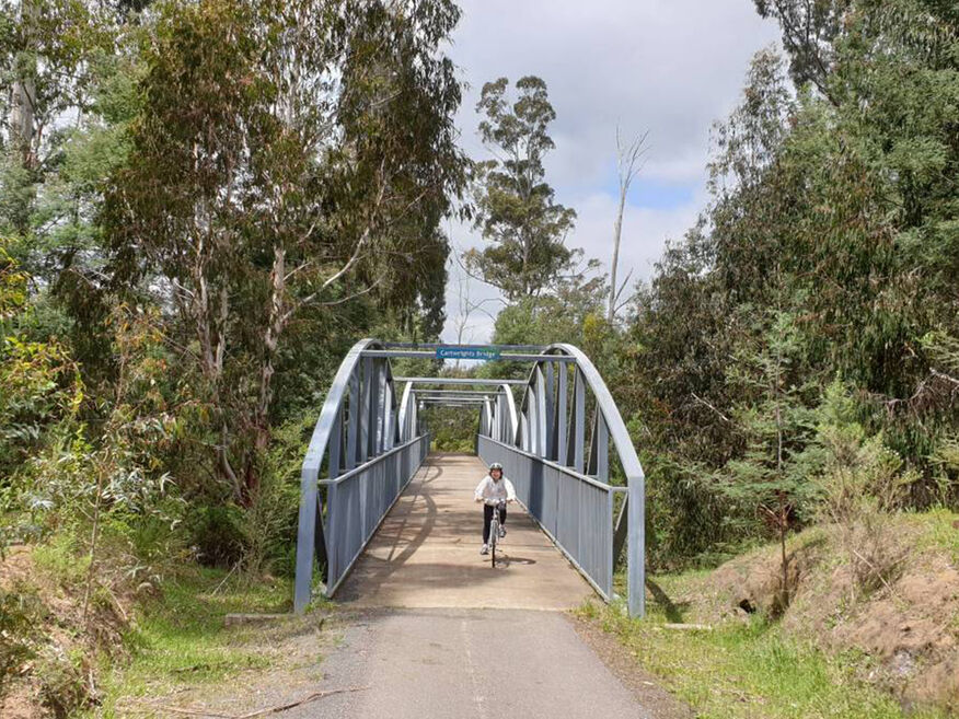 Grand Ridge Rail Trail Mirboo north  Boolara