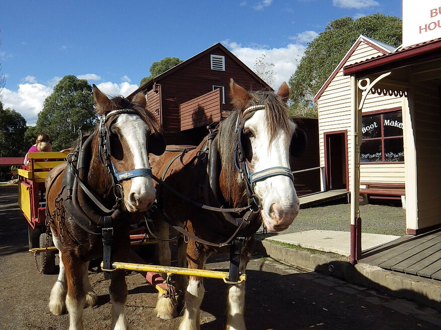 Old Gippstown historic village  Gippsland+39s Heritage Park