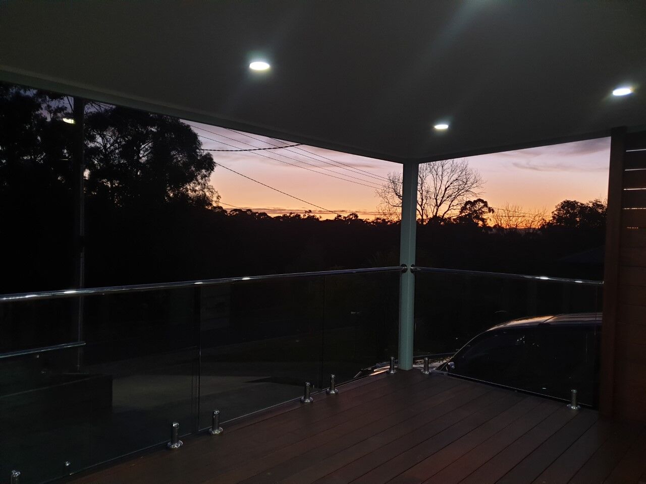 Sunset at Hunter House Moe Gippsland